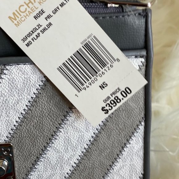 Michael Kors Rose MD Flap Shoulder Bag - Picture 7 of 8